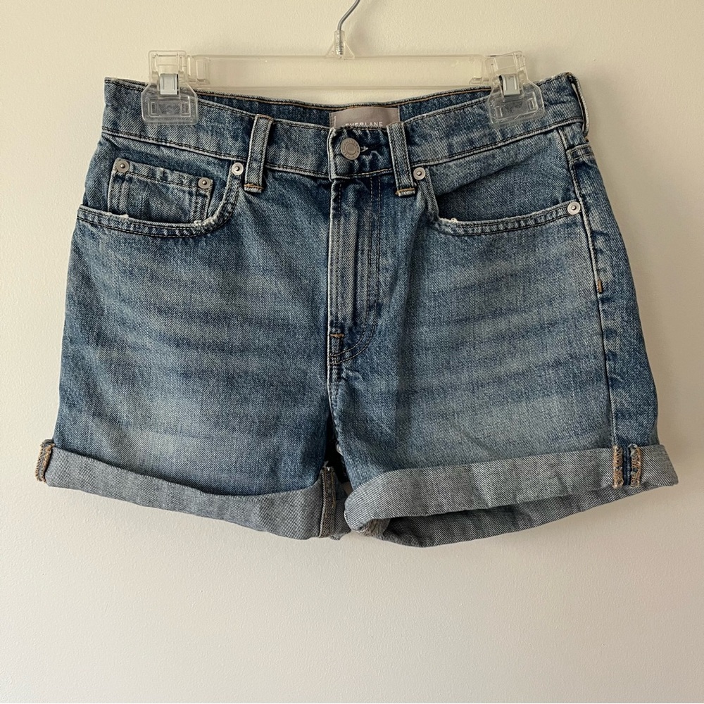 Everlane The Denim Short 26 Rolled Hem Classic